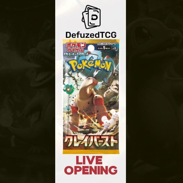 Clay Burst SV2D Booster Pack [JPN] (LIVE OPENING) image 0