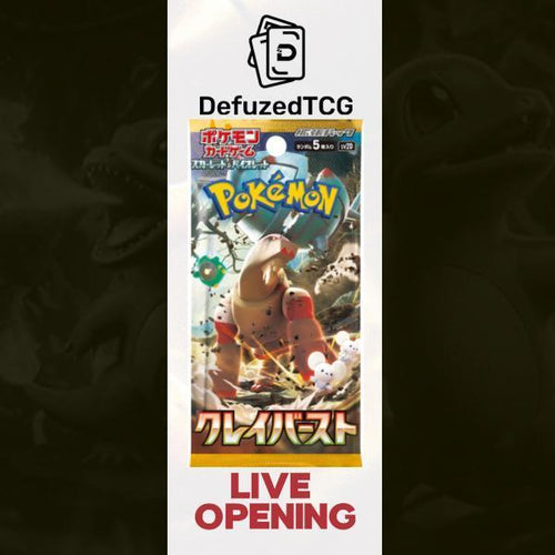 Clay Burst SV2D Booster Pack [JPN] (LIVE OPENING) image 0