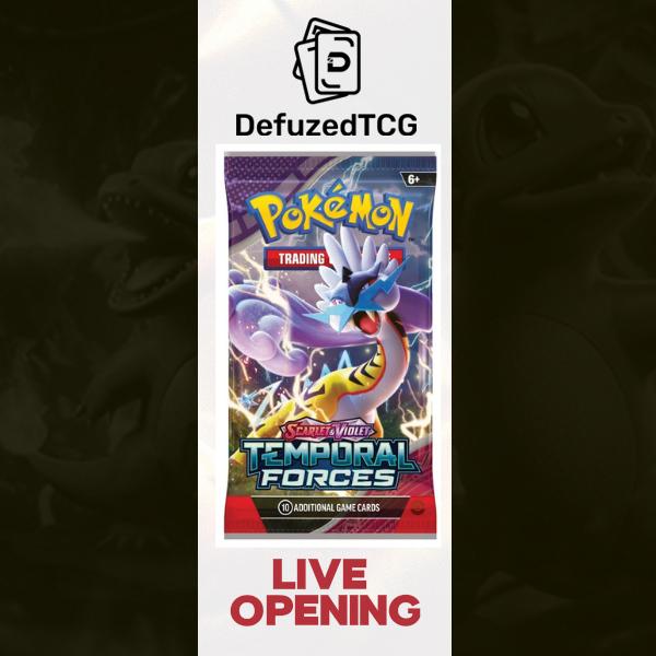 Temporal Forces Booster Pack (LIVE OPENING) image 0