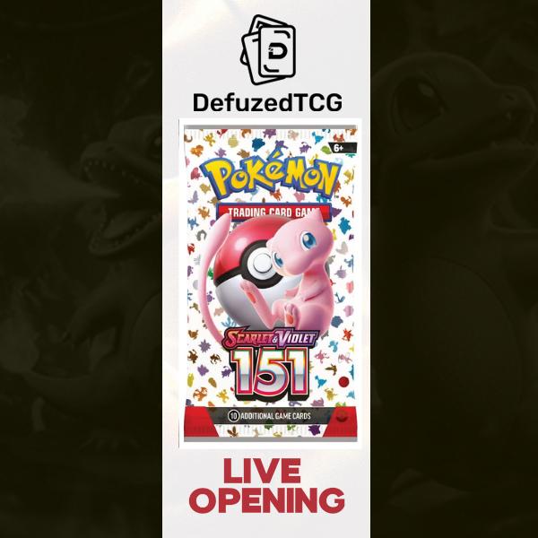 151 English Booster Pack (LIVE OPENING) image 0